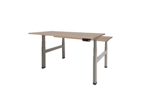 Schaffenburg - Dextro Plus - Duo Bureau - Electrisch - Zit/Sta - Havana - Afbeelding 1