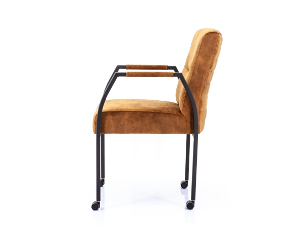 Euroseats - Albany - vergaderstoel - Cognac - Afbeelding 3