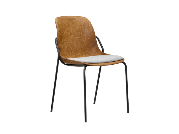 4-poots stoel Hemp-Fine met zitkussen